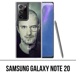 Coque Samsung Galaxy Note 20 - Breaking Bad Visages