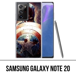 Custodia Samsung Galaxy Note 20 - Captain America Grunge Avengers