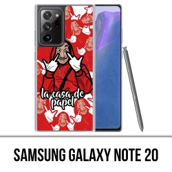 Custodia per Samsung Galaxy Note 20 - Casa De Papel Cartoon