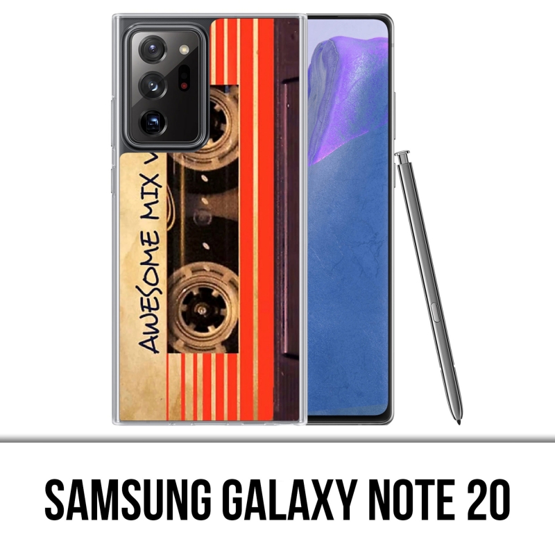 Custodia per Samsung Galaxy Note 20 - Cassetta audio vintage Guardians Of The Galaxy