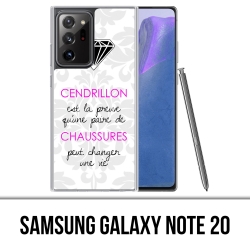 Custodia per Samsung Galaxy Note 20 - Citazione di Cenerentola