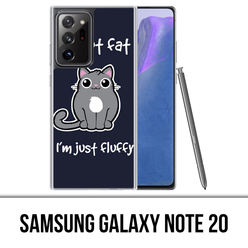 Samsung Galaxy Note 20 Case - Chat nicht fett, nur flauschig