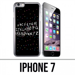 Coque iPhone 7 - Stranger Things Alphabet