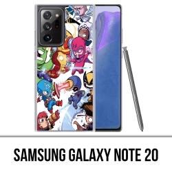 Custodia per Samsung Galaxy Note 20 - Simpatici eroi Marvel