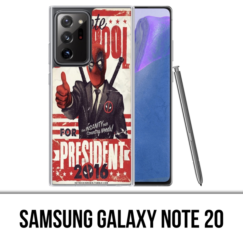 Coque Samsung Galaxy Note 20 - Deadpool Président