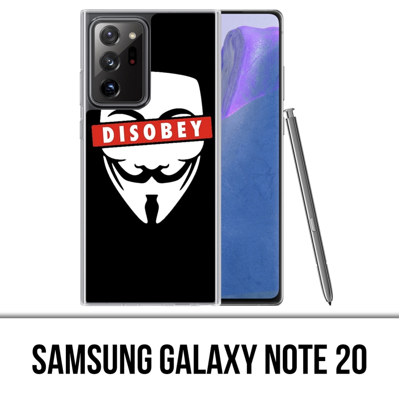 Custodia Samsung Galaxy Note 20 - Disobbedire a Anonymous