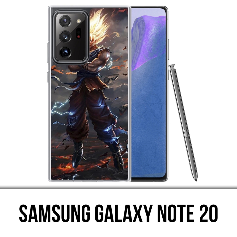 Custodia per Samsung Galaxy Note 20 - Dragon Ball Super Saiyan