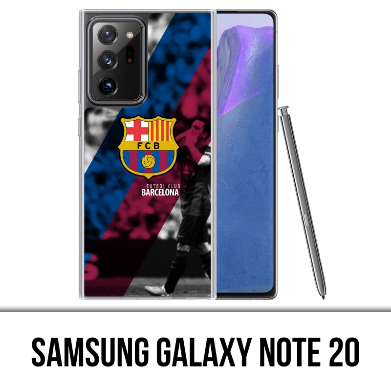 Coque Samsung Galaxy Note 20 - Football Fcb Barca
