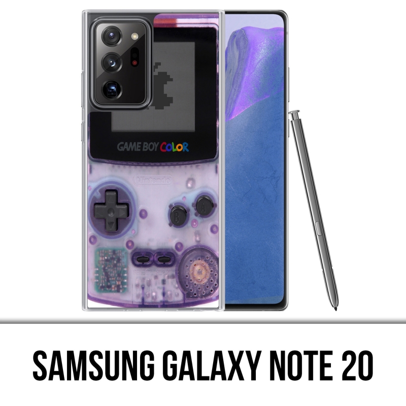 Custodia per Samsung Galaxy Note 20 - Game Boy Color Purple