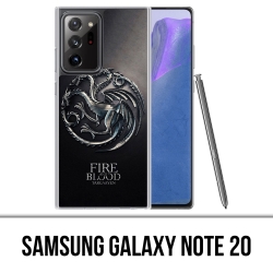 Coque Samsung Galaxy Note 20 - Game Of Thrones Targaryen