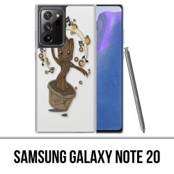 Funda para Samsung Galaxy Note 20 de Guardianes de la Galaxia Dancing Groot