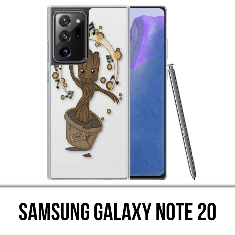 Wächter der Galaxie tanzen Groot Samsung Galaxy Note 20 Case