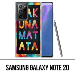 Custodia per Samsung Galaxy Note 20 - Hakuna Mattata