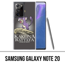 Coque Samsung Galaxy Note 20 - Hakuna Rattata Pokémon Roi Lion