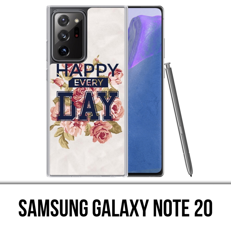 Custodia Samsung Galaxy Note 20 - Happy Every Days Roses
