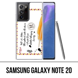 Coque Samsung Galaxy Note 20 - Harry Potter Lettre Poudlard