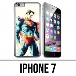 Coque iPhone 7 - Superman Paintart