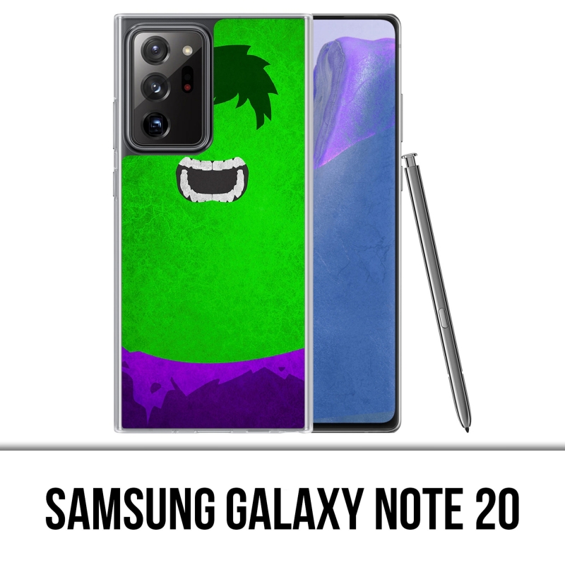 Funda Samsung Galaxy Note 20 - Diseño artístico de Hulk