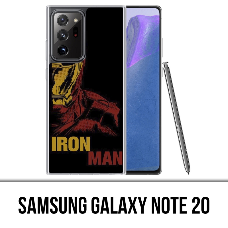 Custodia per Samsung Galaxy Note 20 - Iron Man Comics