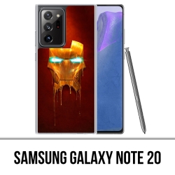 Coque Samsung Galaxy Note 20 - Iron Man Gold