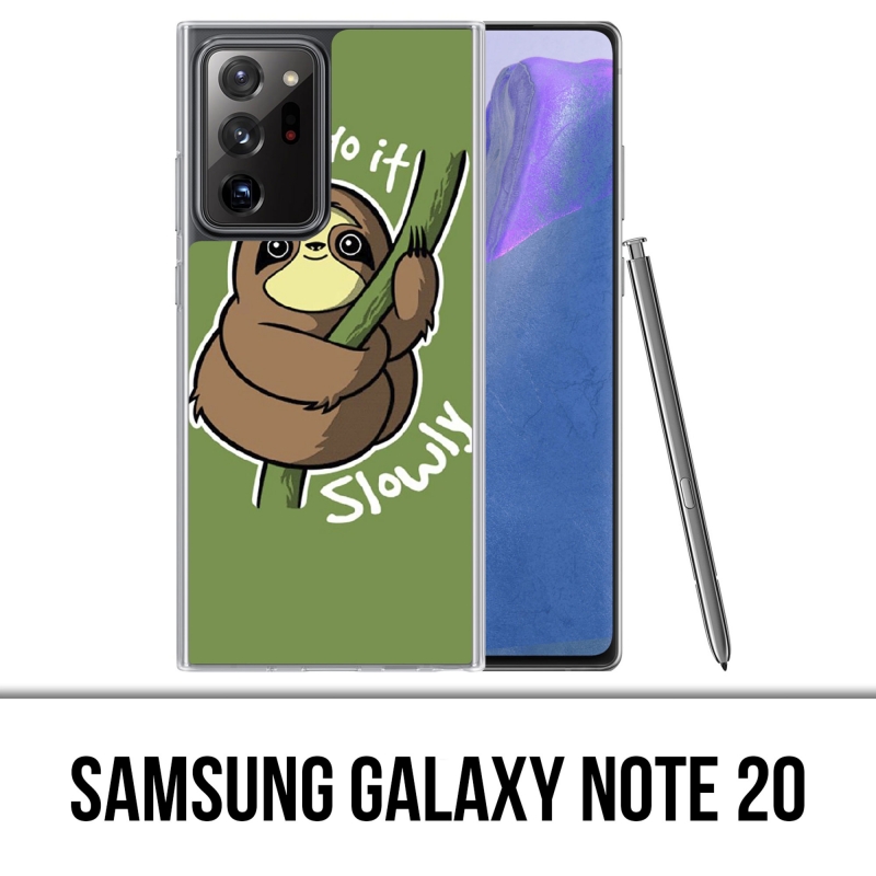Coque Samsung Galaxy Note 20 - Just Do It Slowly