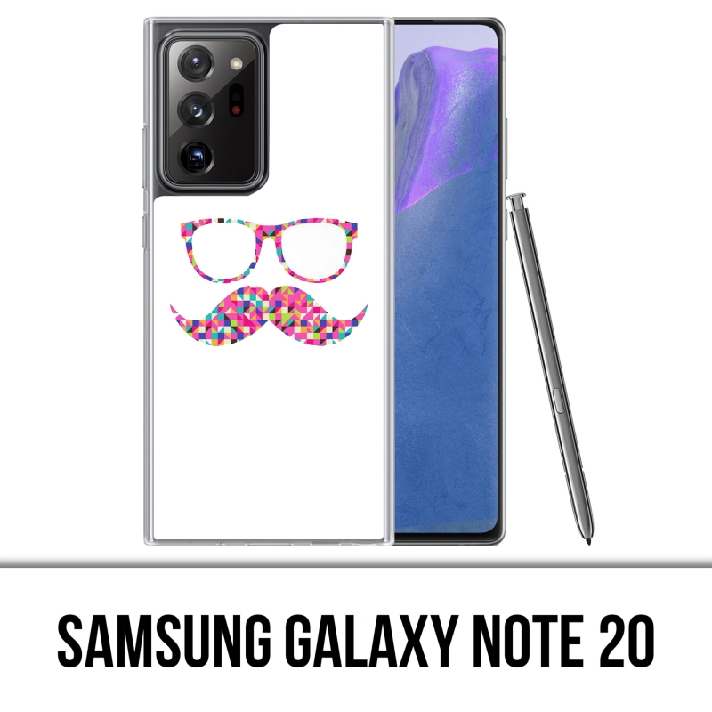 Funda Samsung Galaxy Note 20 - Gafas Moustache