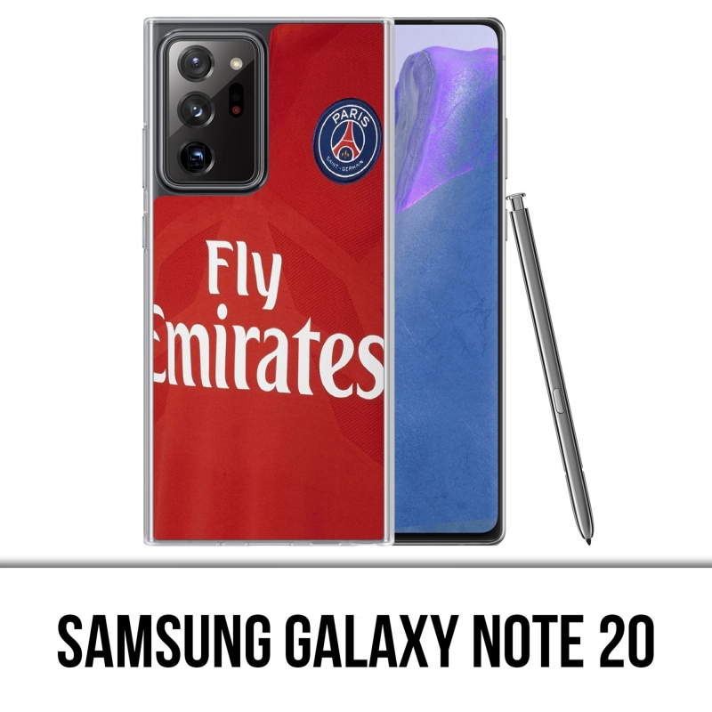 Coque Samsung Galaxy Note 20 - Maillot Rouge Psg