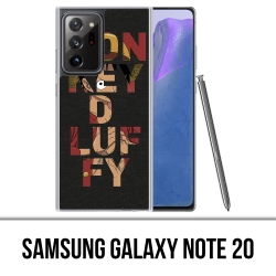 Funda Samsung Galaxy Note 20 - One Piece Monkey D Luffy