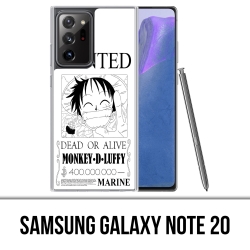 Funda Samsung Galaxy Note 20 - One Piece Wanted Luffy