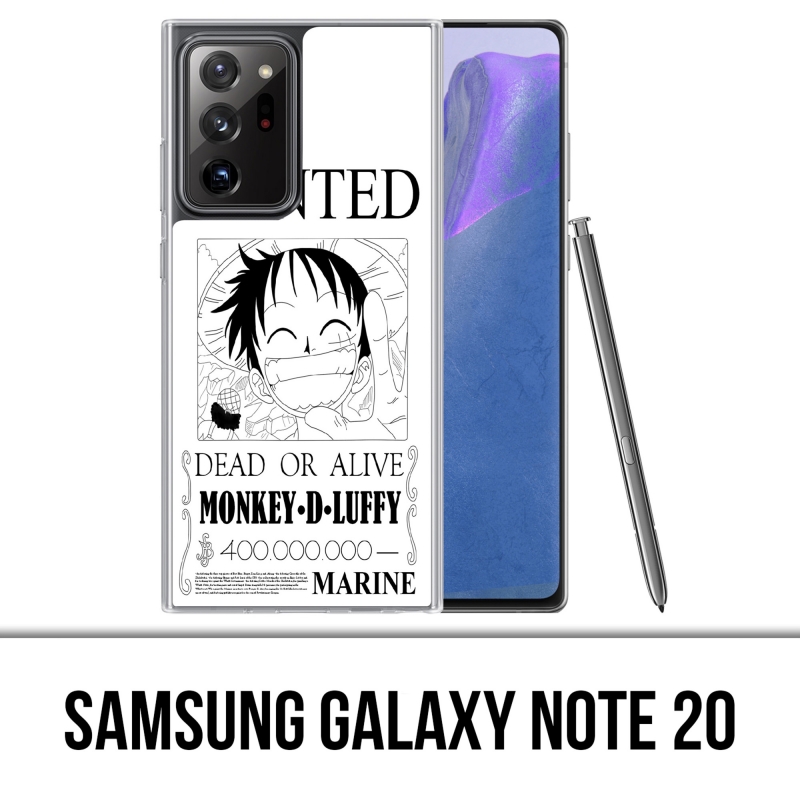 Samsung Galaxy Note 20 case - One Piece Wanted Luffy