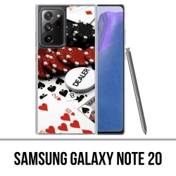 Funda Samsung Galaxy Note 20 - Distribuidor de póquer