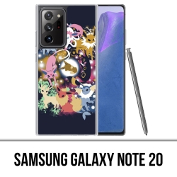 Custodia per Samsung Galaxy Note 20 - Pokémon Eevee Evolutions