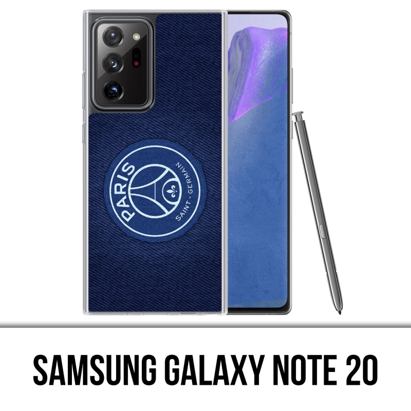 Funda Samsung Galaxy Note 20 - Psg Minimalist Blue Background