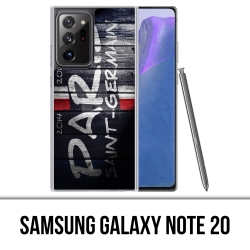 Coque Samsung Galaxy Note 20 - Psg Tag Mur