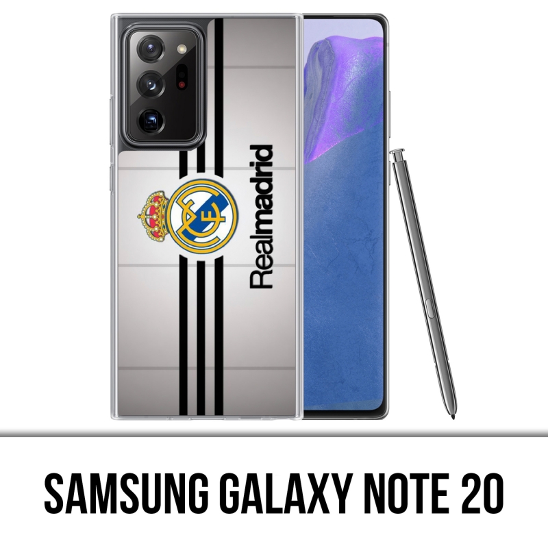 Custodia per Samsung Galaxy Note 20 - Real Madrid Stripes