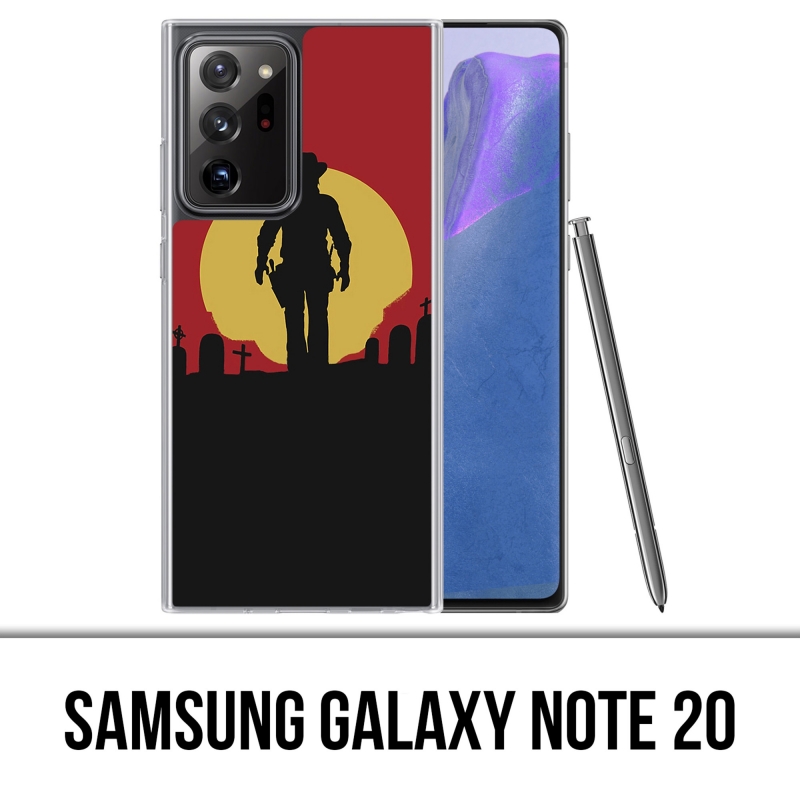 Samsung Galaxy Note 20 Case - Red Dead Redemption Sun.