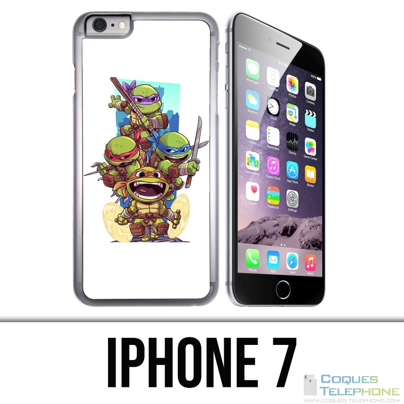 Custodia per iPhone 7 - Cartoon Ninja Turtles