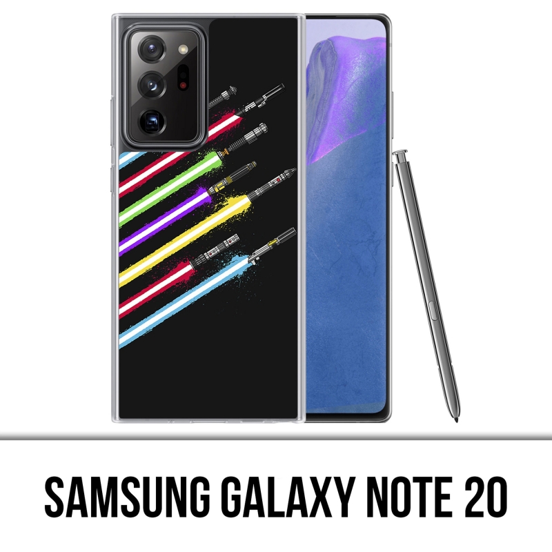 Custodia per Samsung Galaxy Note 20 - Spada laser di Star Wars