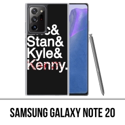 Custodia per Samsung Galaxy Note 20 - Nomi di South Park