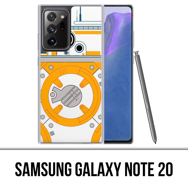 Custodia per Samsung Galaxy Note 20 - Star Wars Bb8 Minimalist