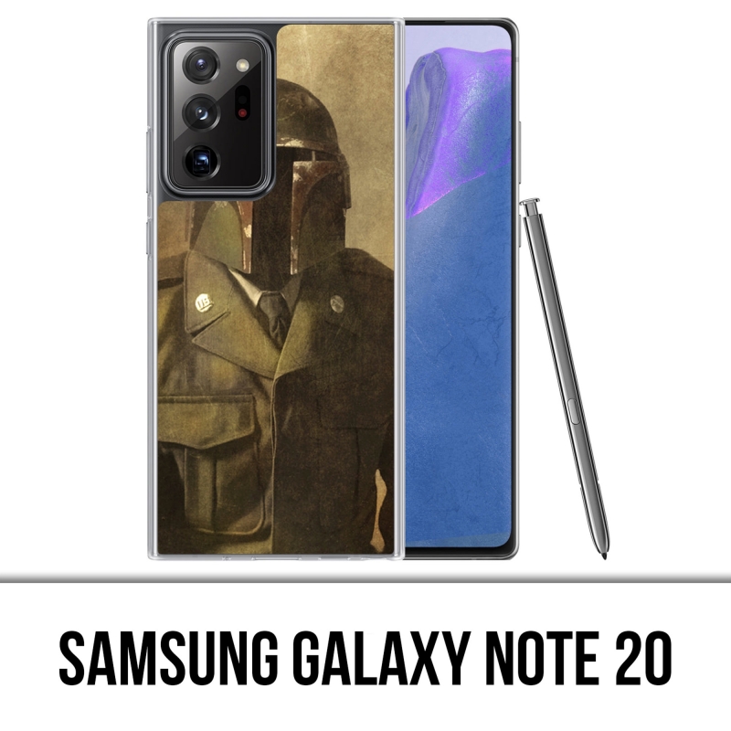 Coque Samsung Galaxy Note 20 - Star Wars Vintage Boba Fett