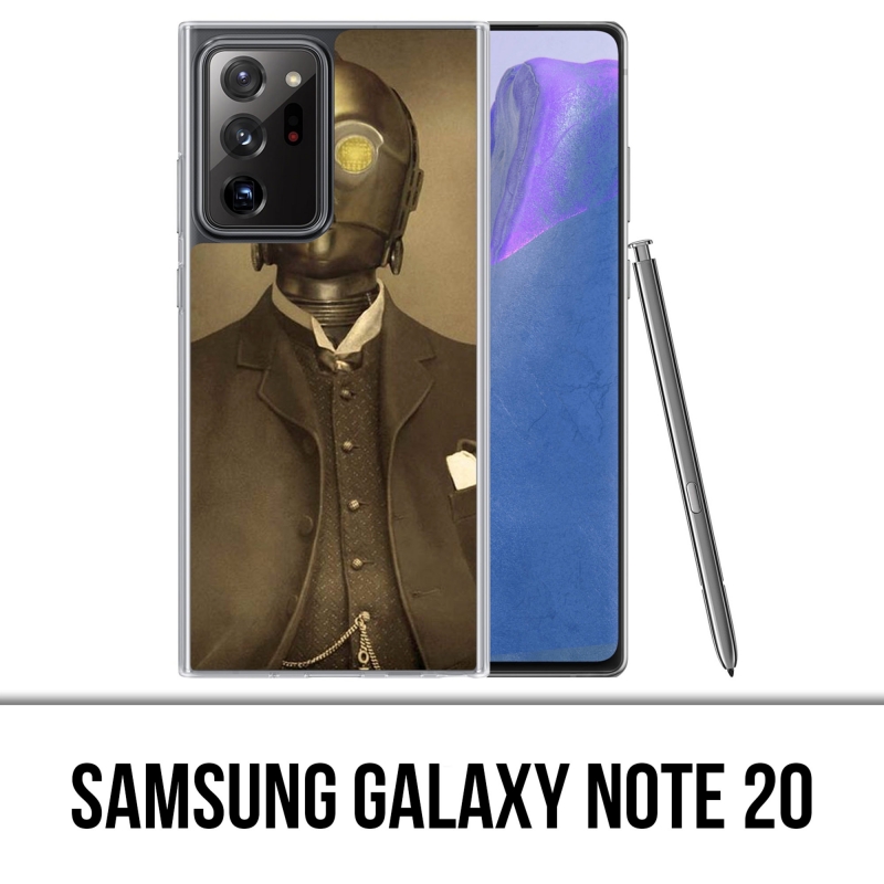 Samsung Galaxy Note 20 Case - Star Wars Vintage C3Po