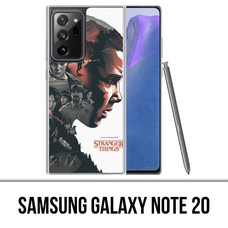 Coque Samsung Galaxy Note 20 - Stranger Things Fanart