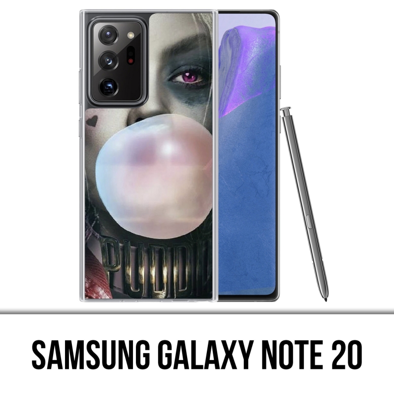 Custodia per Samsung Galaxy Note 20 - Suicide Squad Harley Quinn Bubble Gum