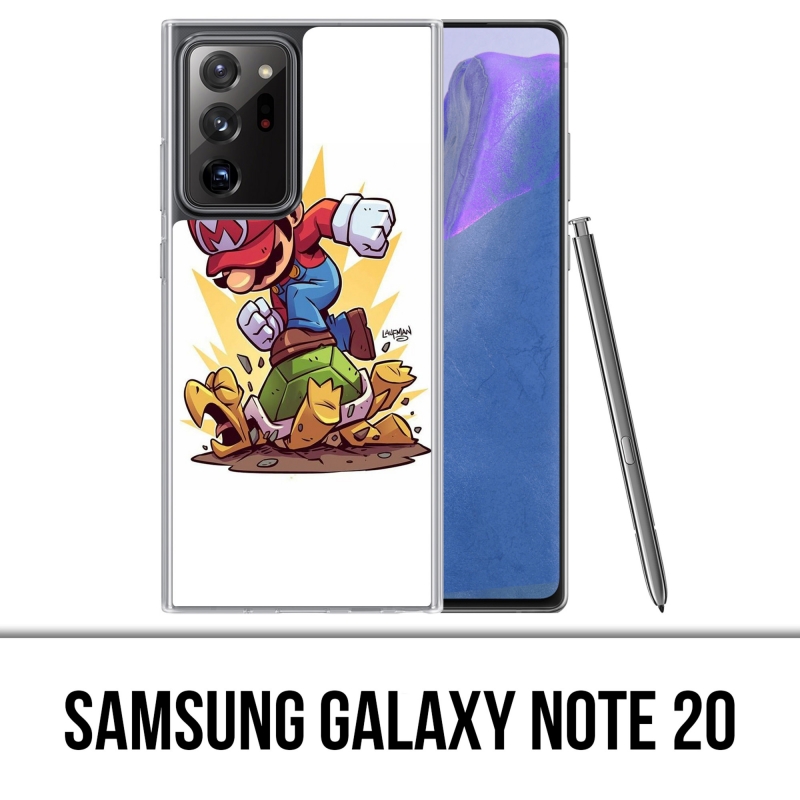 Coque Samsung Galaxy Note 20 - Super Mario Tortue Cartoon