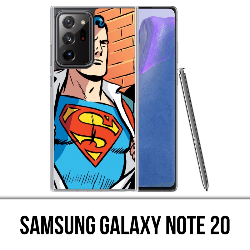 Custodia per Samsung Galaxy Note 20 - Superman Comics