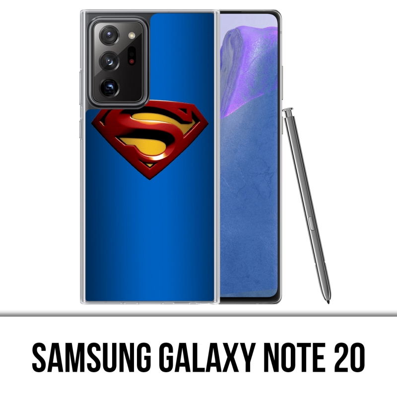 Custodia per Samsung Galaxy Note 20 - Logo Superman
