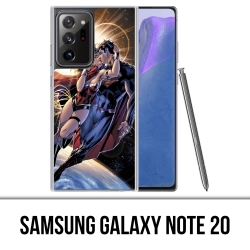 Coque Samsung Galaxy Note 20 - Superman Wonderwoman