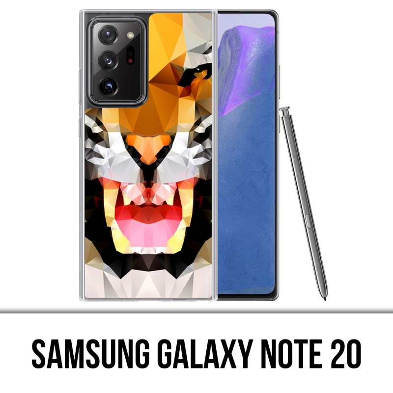 Samsung Galaxy Note 20 Case - Geometric Tiger