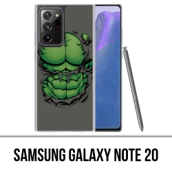 Coque Samsung Galaxy Note 20 - Torse Hulk